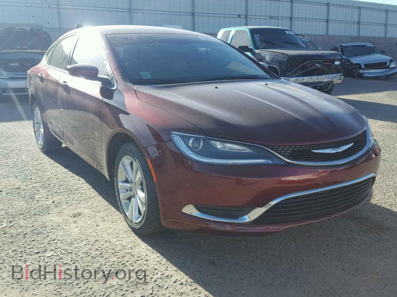Фотография 1C3CCCAB5FN706211 - CHRYSLER 200 2015