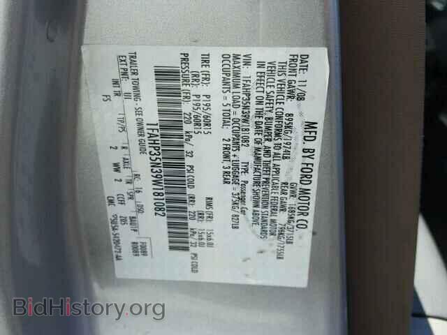 2009 FORD FOCUS - VIN: 1FAHP35N39W181082 - Фото 10