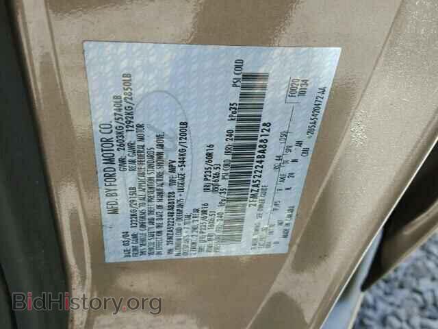2004 FORD FREESTAR - VIN: 2FMZA52224BA88128 - Фото 10