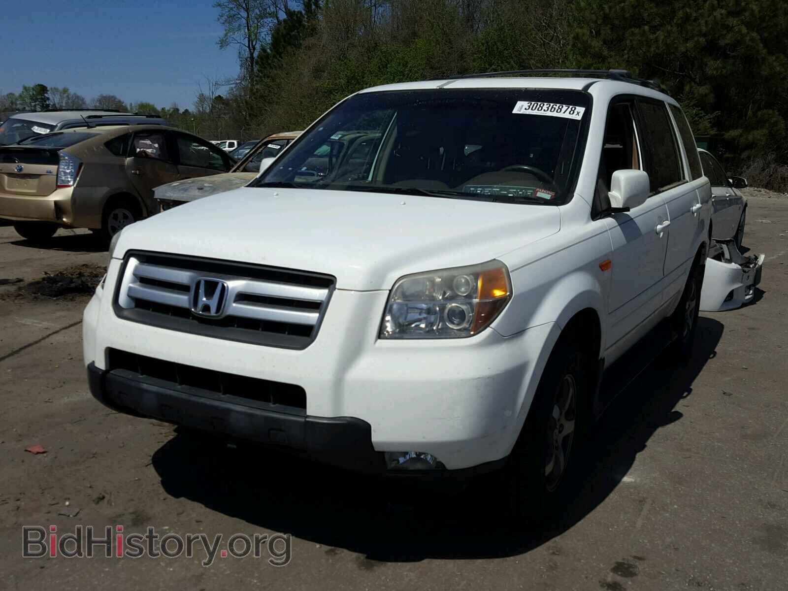 2007 HONDA PILOT - VIN: 5FNYF28617B037379 - Фото 2