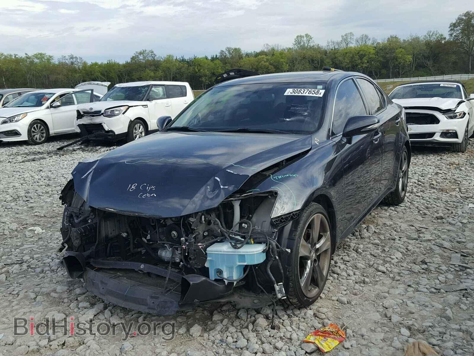 2011 LEXUS IS 250 - VIN: JTHBF5C25B5147288 - Фото 2