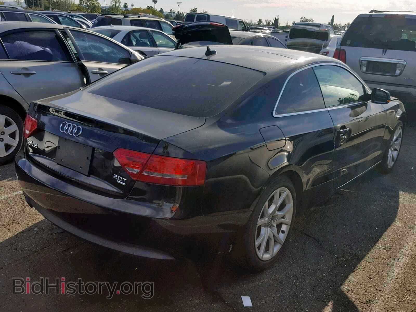 2012 AUDI A5 PREMIUM - VIN: WAULFAFR7CA001908 - Photo 4
