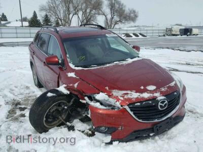 2014 Mazda CX-9 CX-9 Touri, red — VIN JM3TB3CA6E0440431, Copart