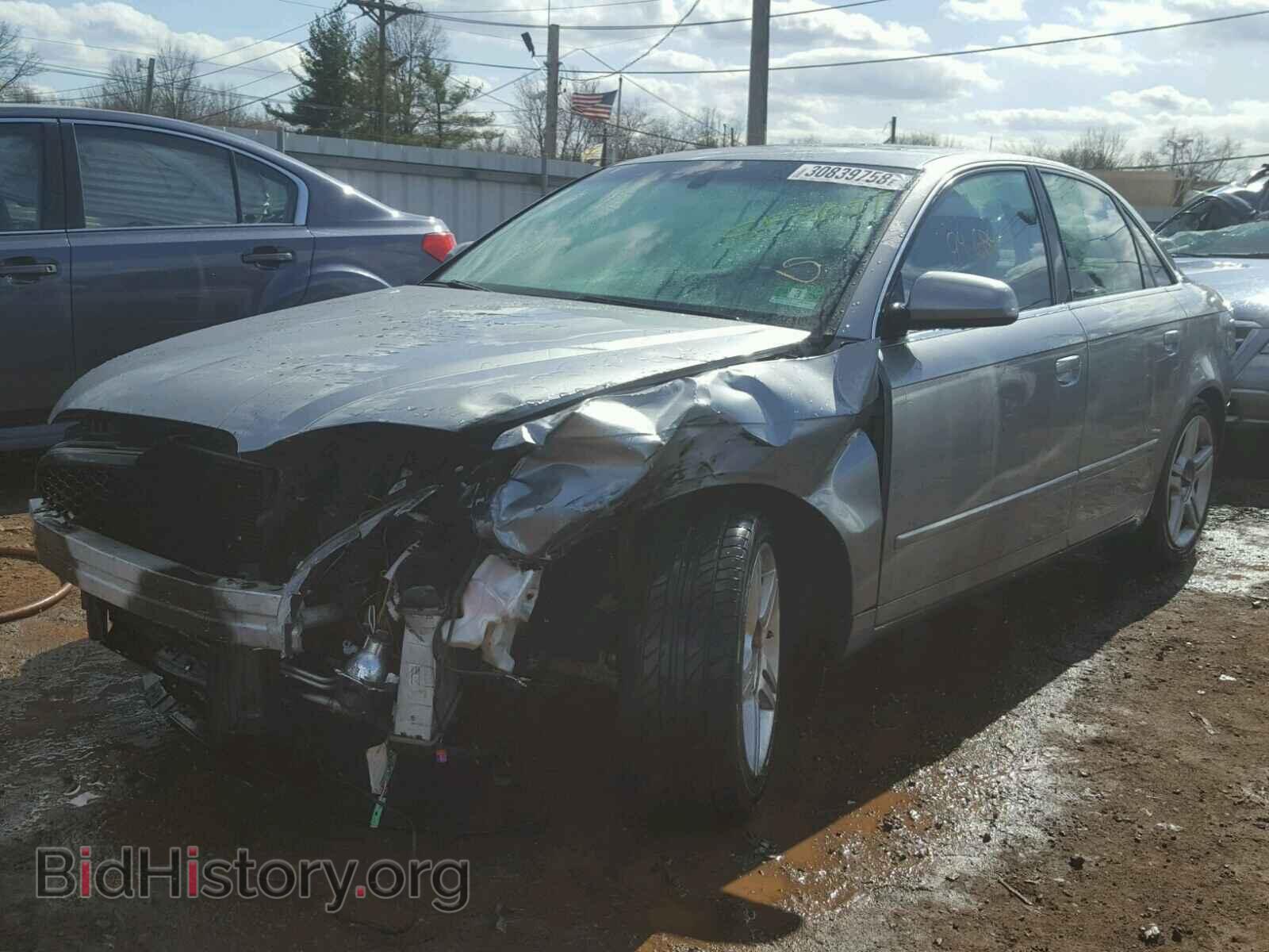 2006 AUDI A4 - VIN: WAUDF78E76A178562 - Фото 2