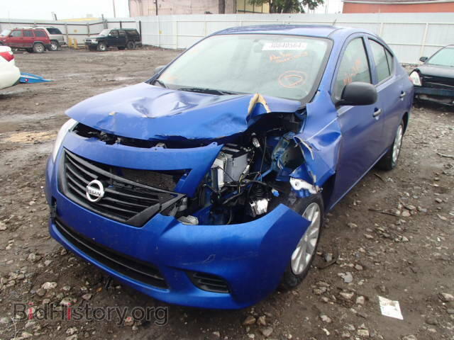 2014 NISSAN VERSA - VIN: 3N1CN7AP9EL868109 - Фото 2