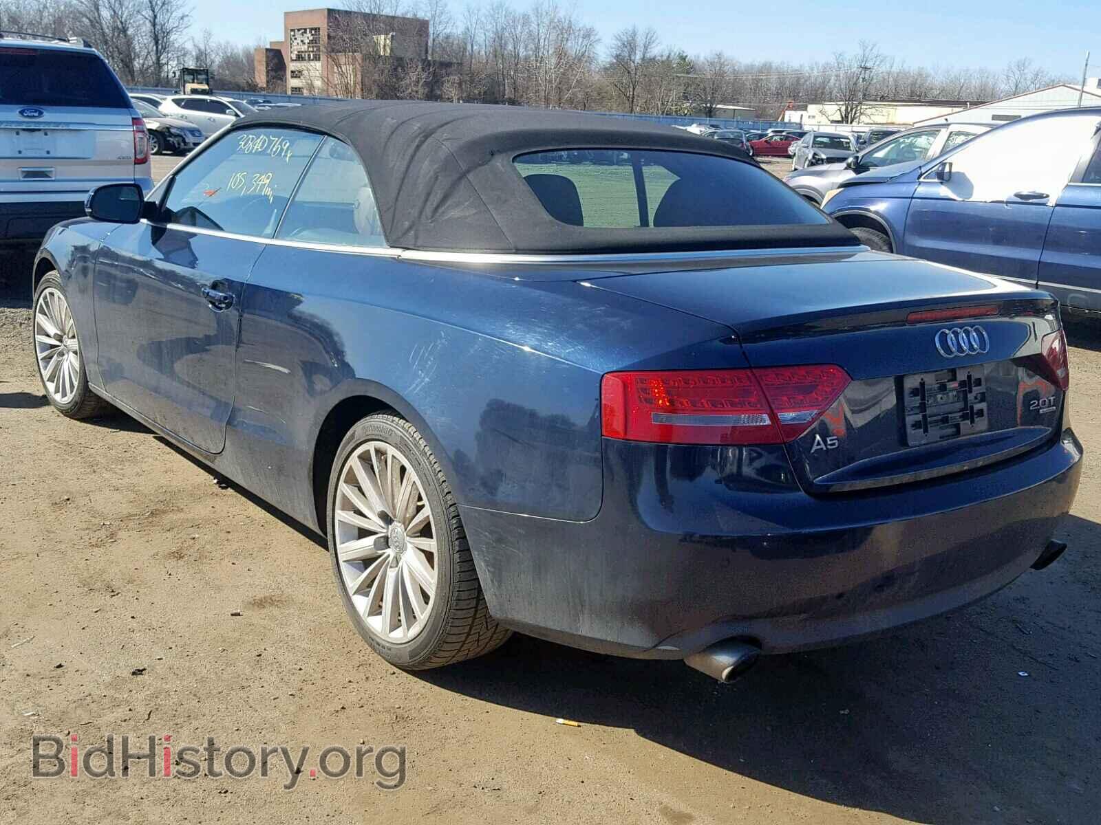 2011 AUDI A5 - VIN: WAUVFAFH2BN010510 - Фото 3