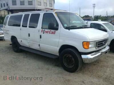 2007 Ford ECONOLINE, white — VIN 1FBSS31L67DB05856, Copart