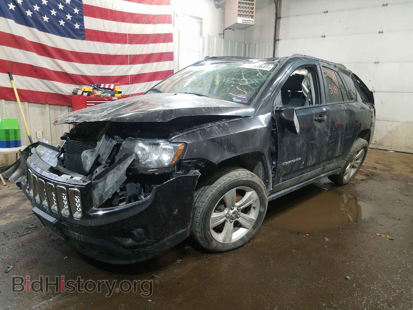 2016 JEEP COMPASS - VIN: 1C4NJDEB9GD588486 - Фото 2