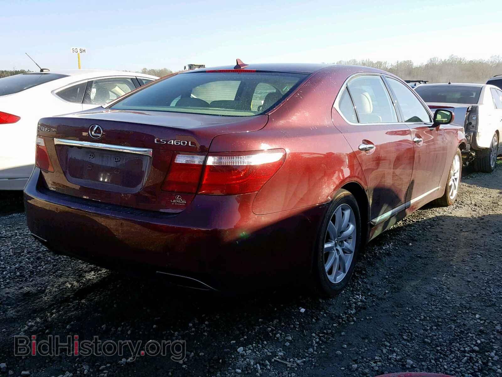 2007 LEXUS LS460 - VIN: JTHGL46F575012990 - Фото 3