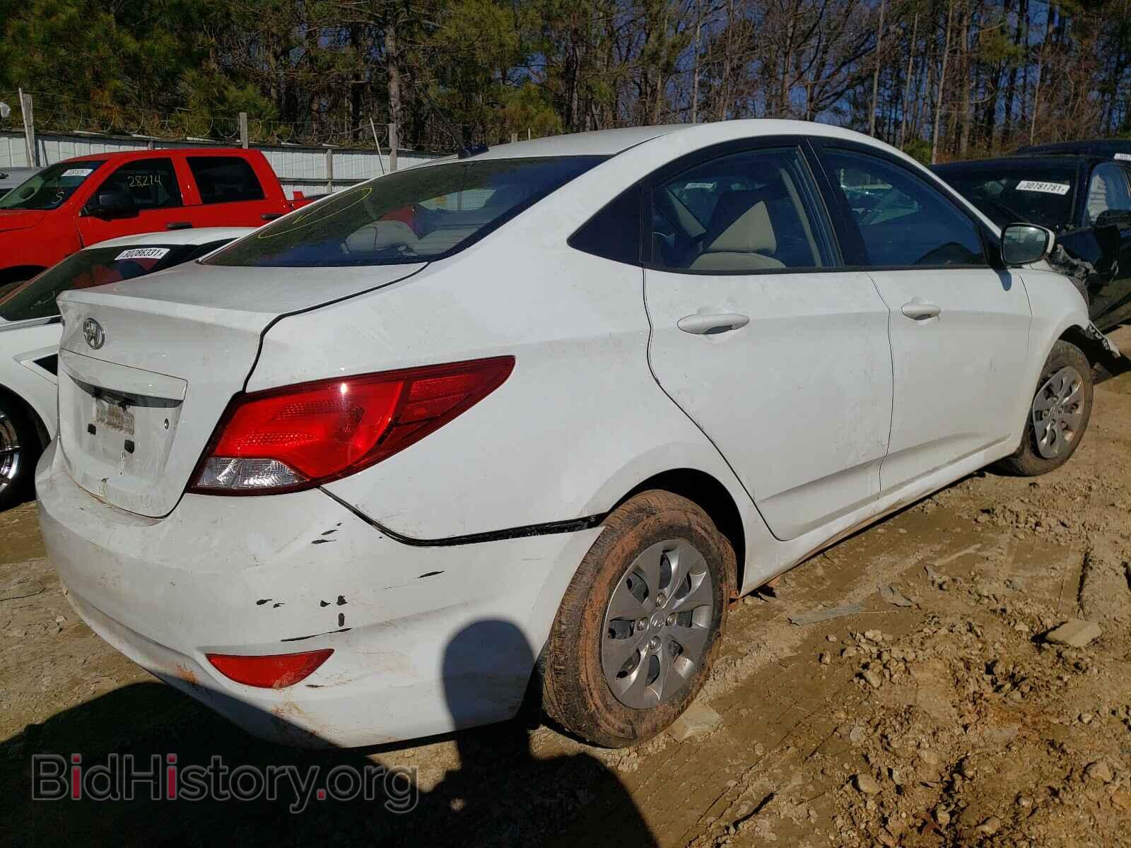 2017 HYUNDAI ACCENT - VIN: KMHCT4AE3HU261869 - Фото 4