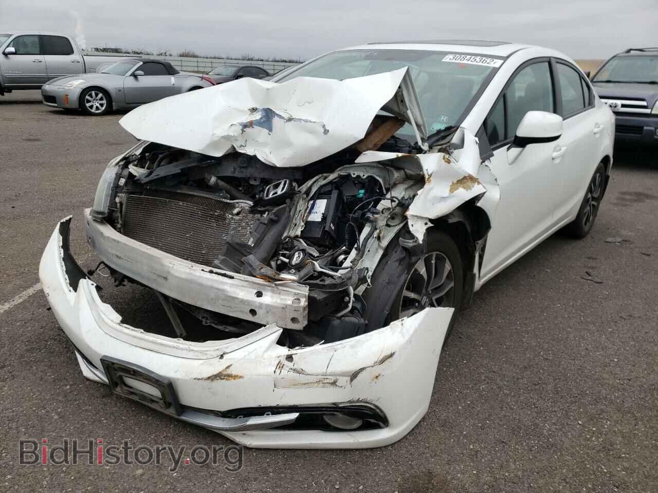2013 HONDA CIVIC - VIN: 19XFB2F99DE277927 - Фото 2