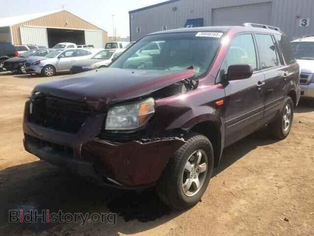 2007 HONDA PILOT - VIN: 2HKYF18487H502864 - Фото 2