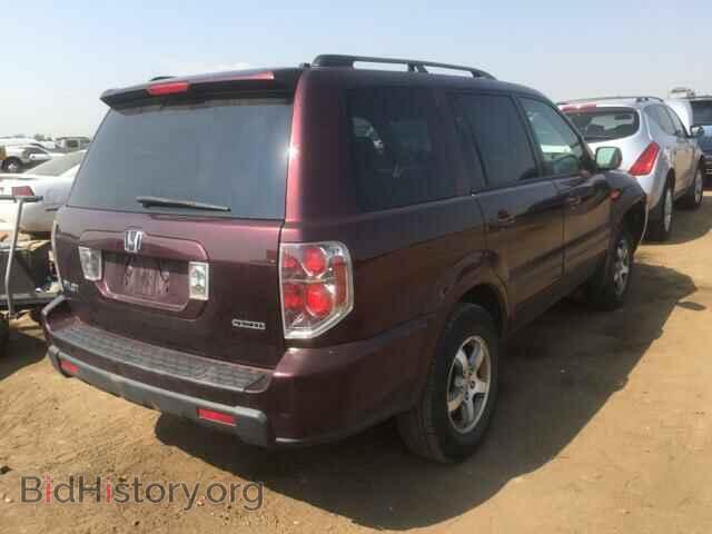 2007 HONDA PILOT - VIN: 2HKYF18487H502864 - Фото 4