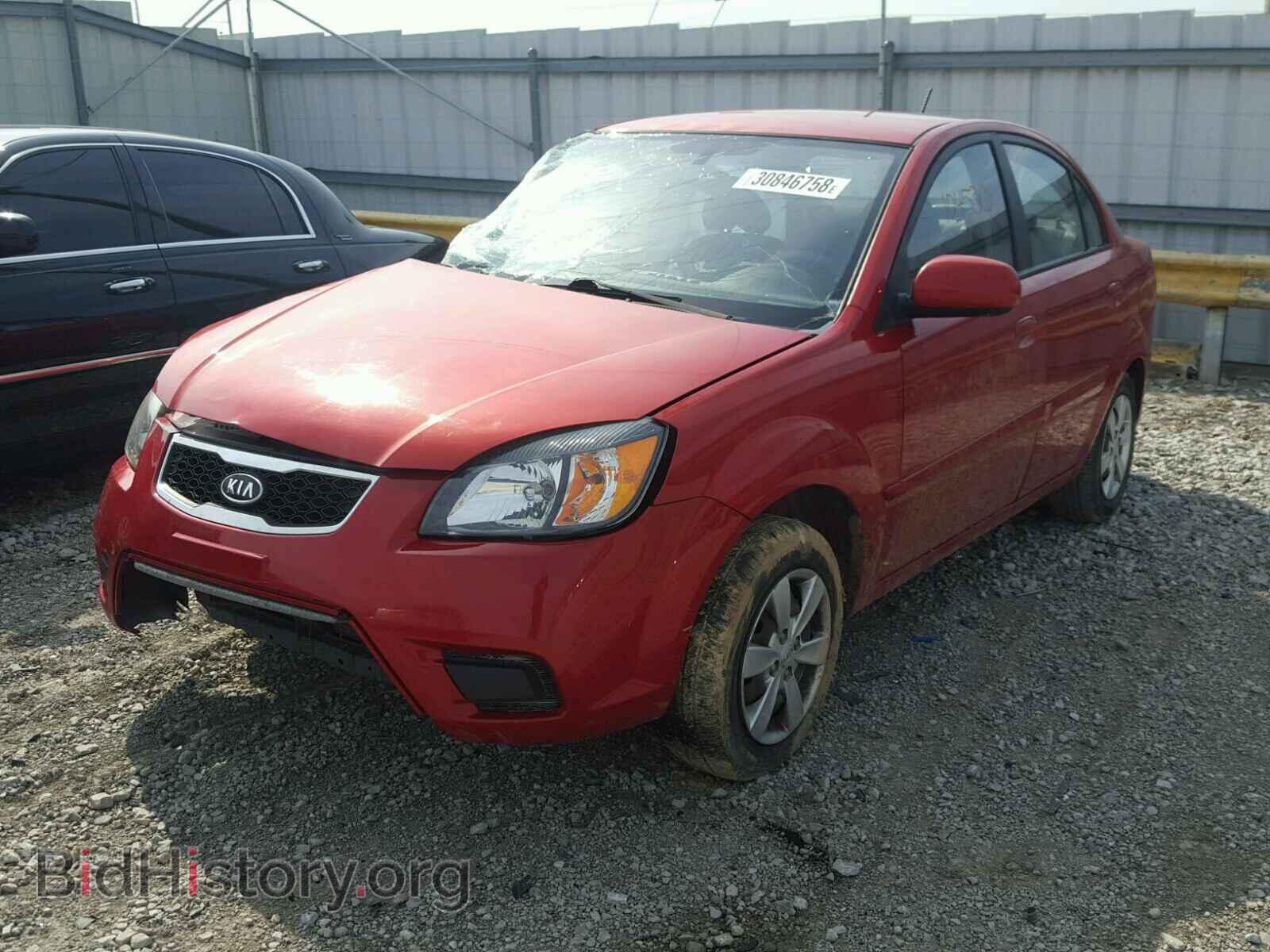 2011 KIA RIO BASE - VIN: KNADH4A37B6944739 - Фото 2