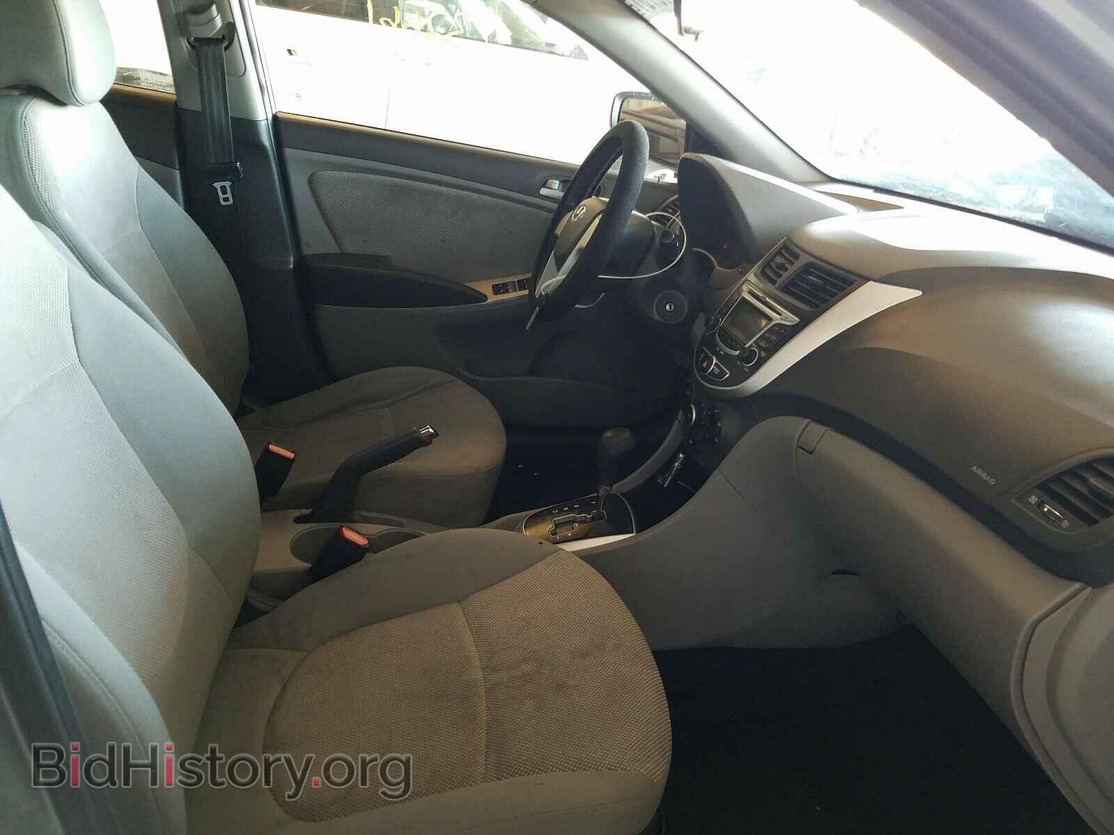 2013 HYUNDAI ACCENT - VIN: KMHCT4AEXDU408425 - Фото 5