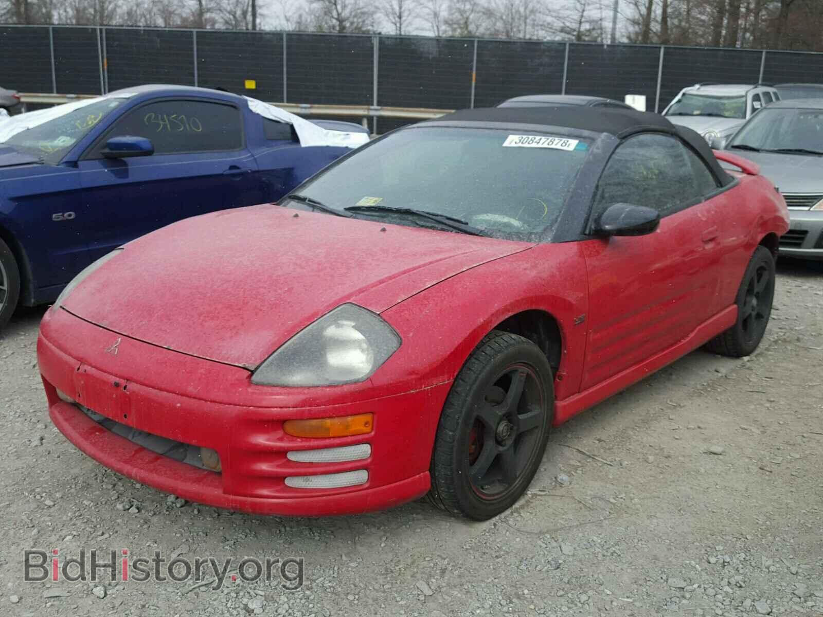 2001 MITSUBISHI ECLIPSE - VIN: 4A3AE55H31E005034 - Photo 2