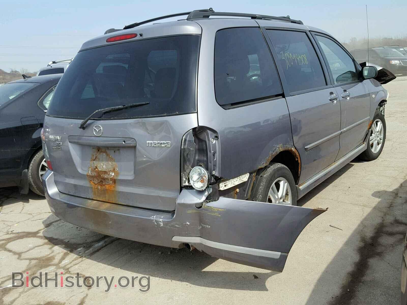 2004 MAZDA MPV - VIN: JM3LW28A740507074 - Фото 4