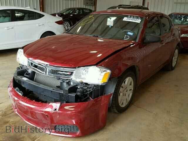 2014 DODGE AVENGER - VIN: 1C3CDZAB2EN219353 - Фото 2