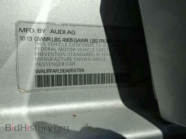 2014 AUDI A4 - VIN: WAUFFAFL5EA059799 - Фото 10