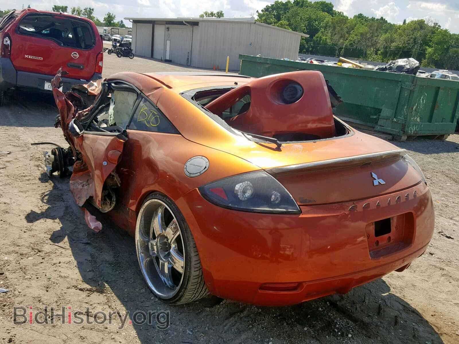 2007 MITSUBISHI ECLIPSE - VIN: 4A3AK24F77E034939 - Фото 3