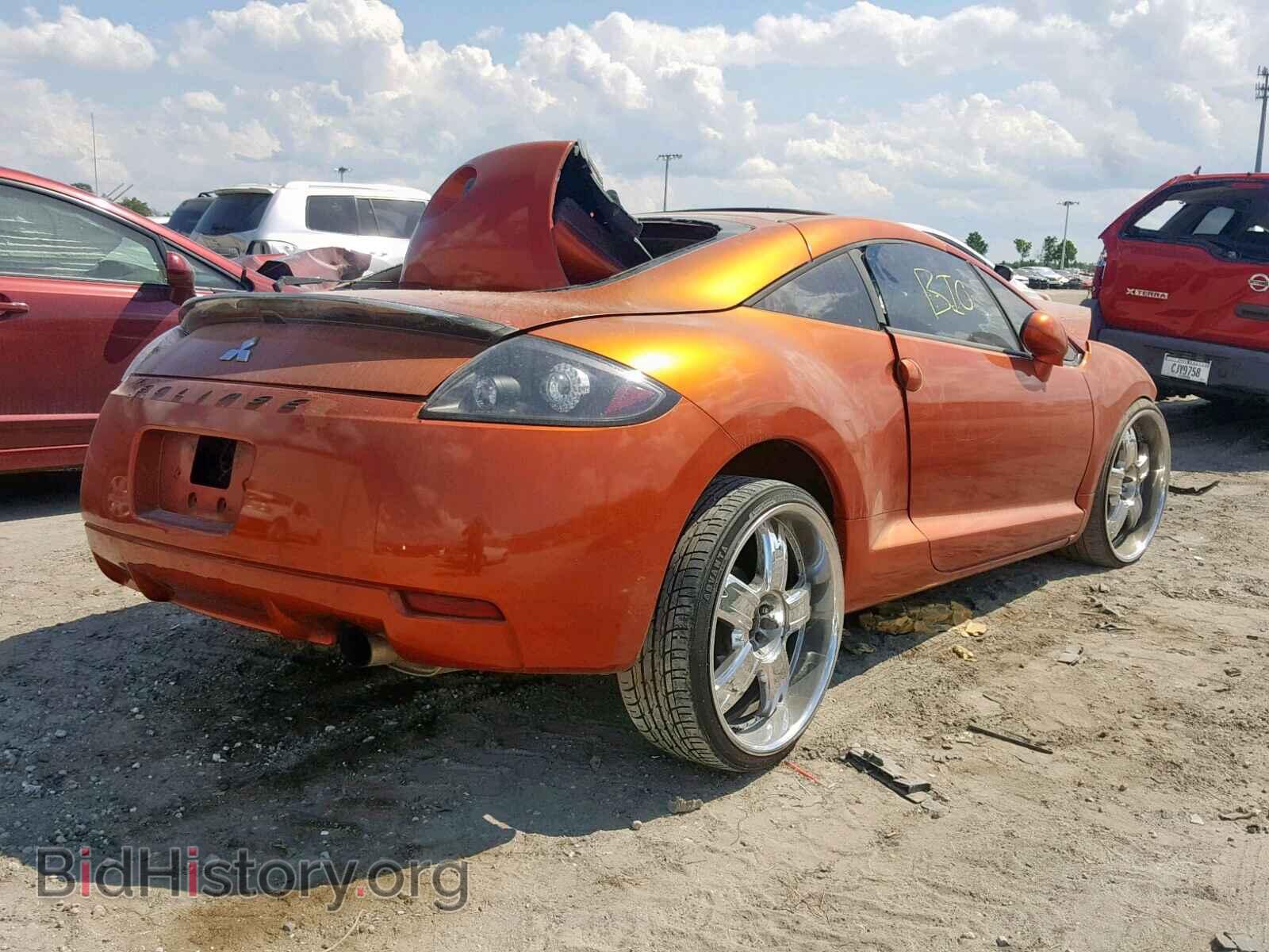 2007 MITSUBISHI ECLIPSE - VIN: 4A3AK24F77E034939 - Фото 4