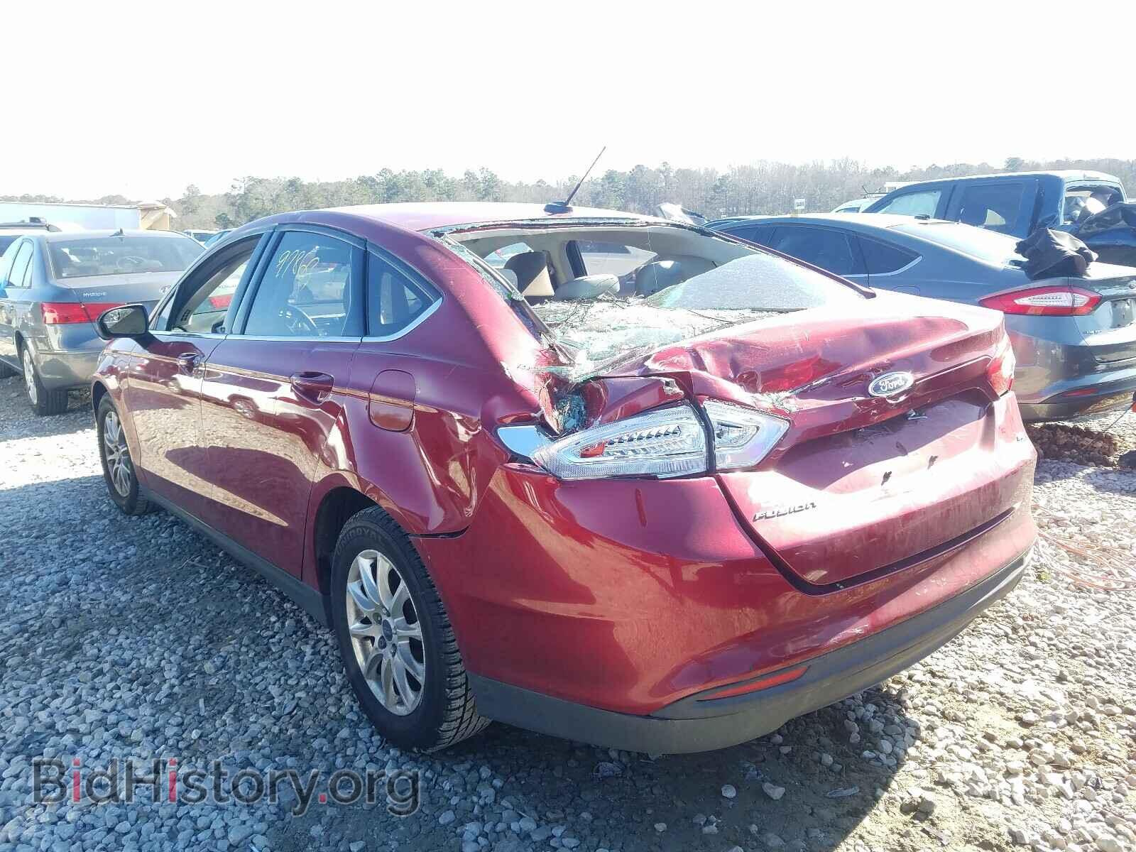 2015 FORD FUSION - VIN: 3FA6P0G77FR290227 - Фото 3