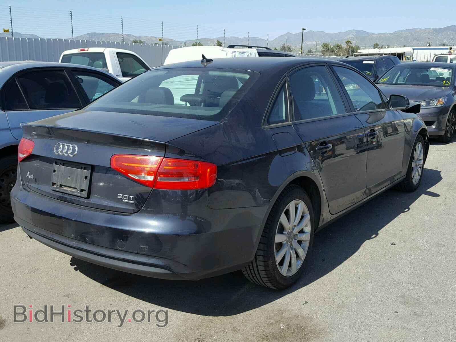 2013 AUDI A4 - VIN: WAUBFAFL1DN043752 - Фото 4