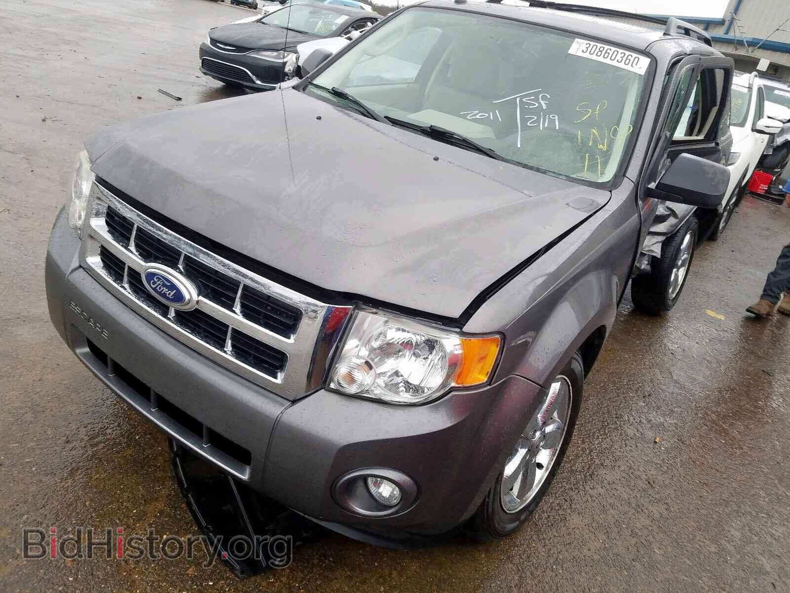 2011 FORD ESCAPE - VIN: 1FMCU0DG0BKC28138 - Фото 2