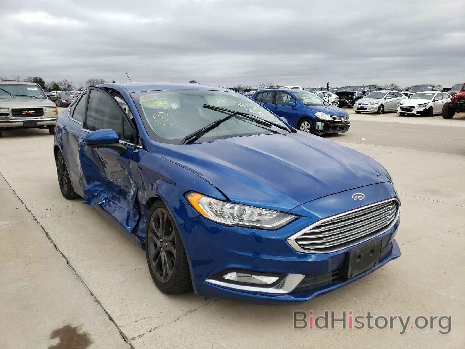 Photo 3FA6P0G79JR203209 - FORD FUSION 2018