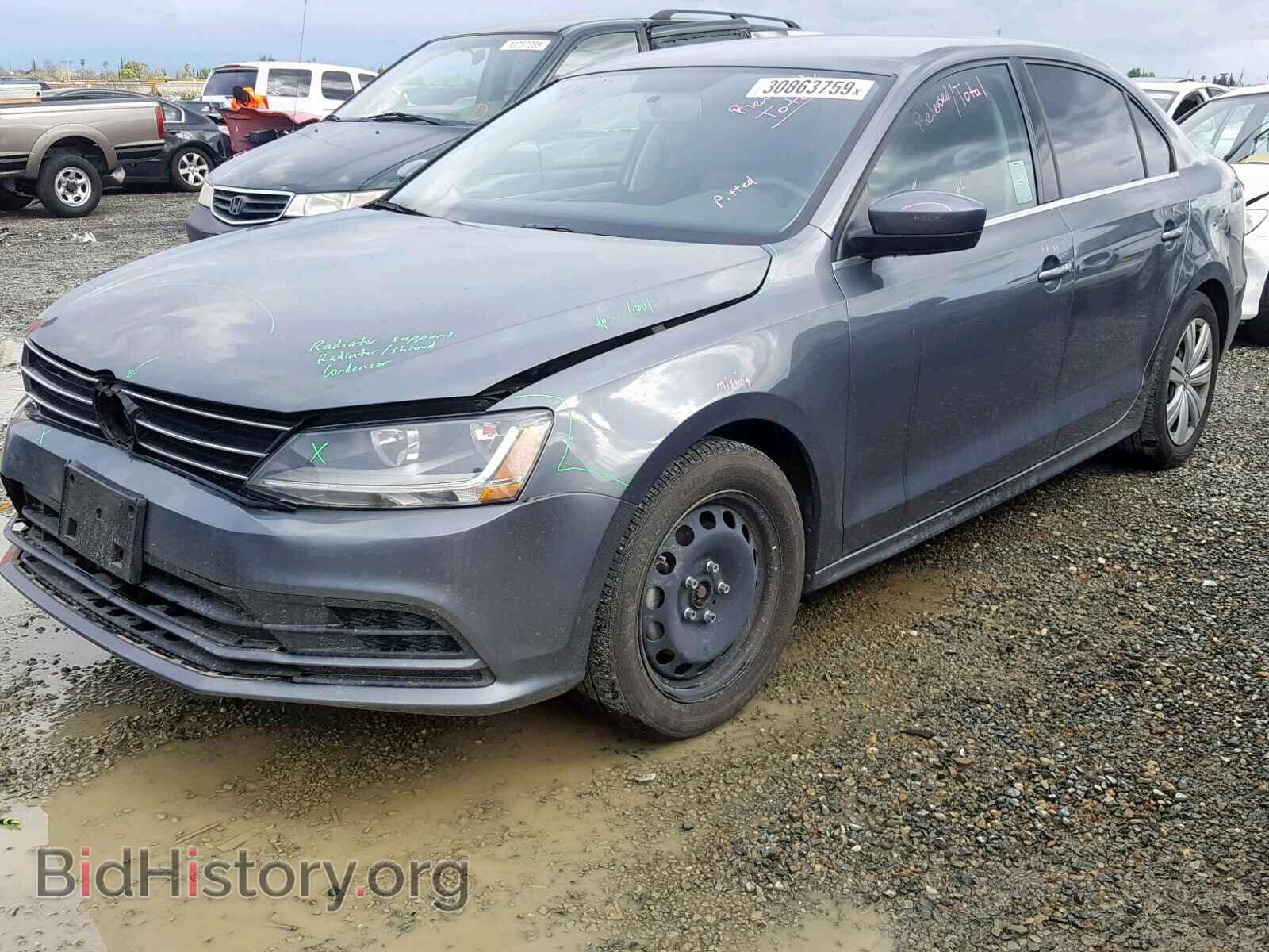 2017 VOLKSWAGEN JETTA - VIN: 3VW2B7AJ2HM336497 - Фото 2