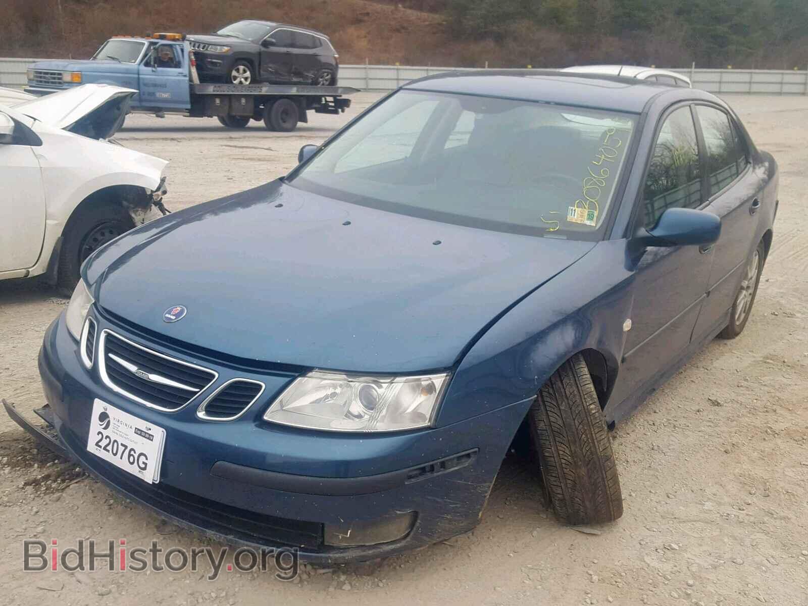 2007 SAAB 9 3 - VIN: YS3FD49Y771125637 - Фото 2