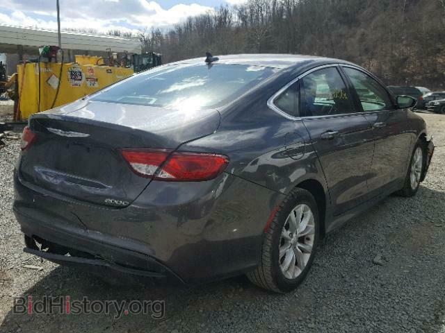 2015 CHRYSLER 200 - VIN: 1C3CCCCB3FN501063 - Фото 4