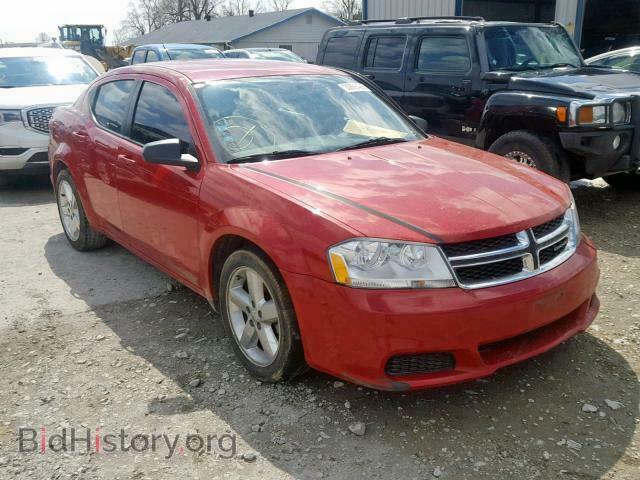 Photo 1C3CDZAB1CN324463 - DODGE AVENGER 2012