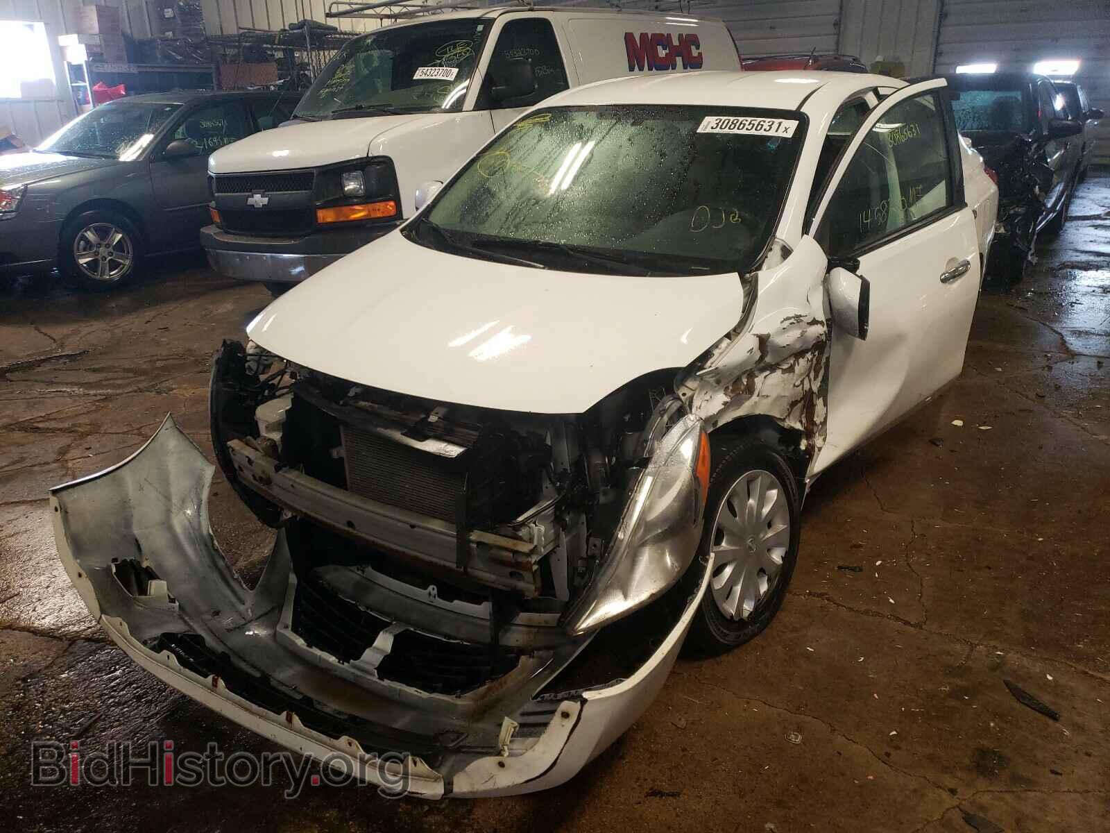 2014 NISSAN VERSA - VIN: 3N1CN7AP1EK452917 - Фото 2