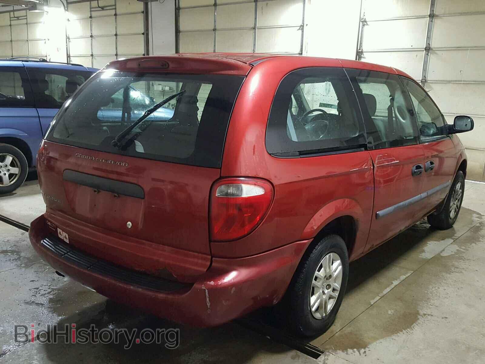 2007 DODGE CARAVAN - VIN: 1D4GP24RX7B157048 - Фото 4