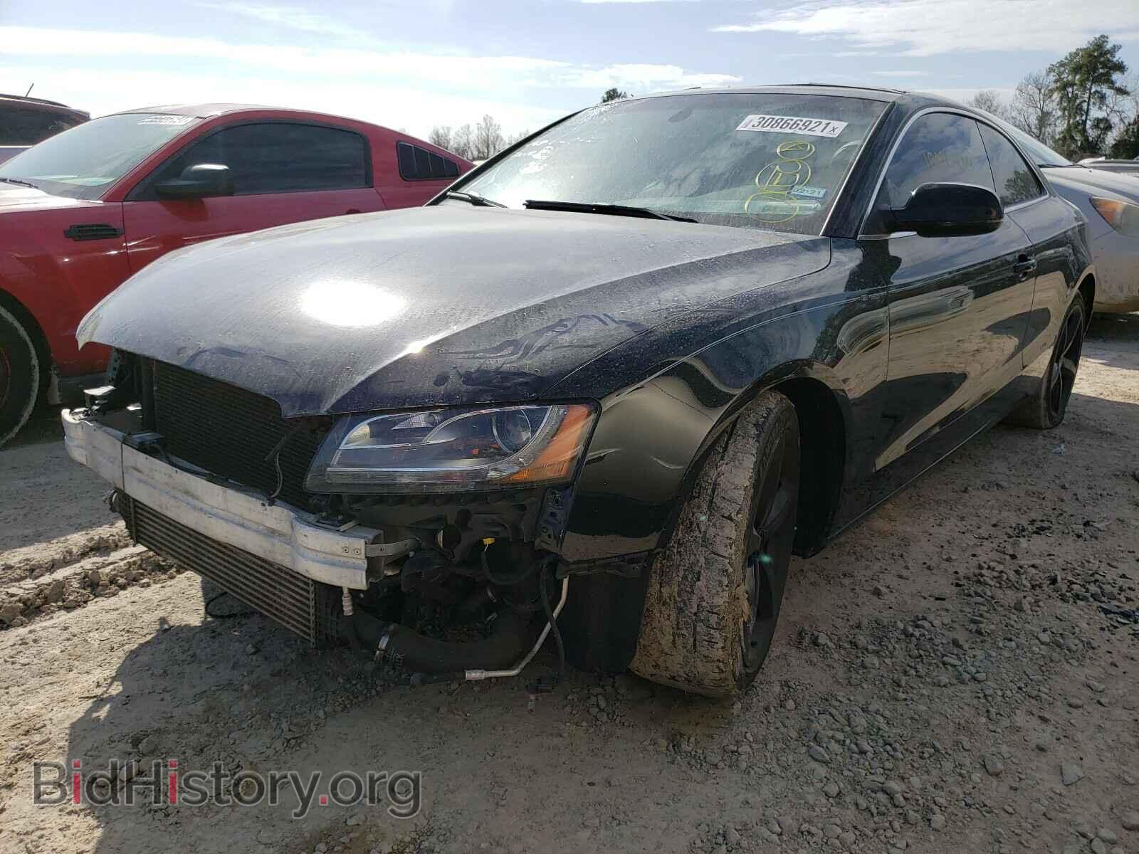 2010 AUDI A5 - VIN: WAULFAFR1AA074379 - Фото 2