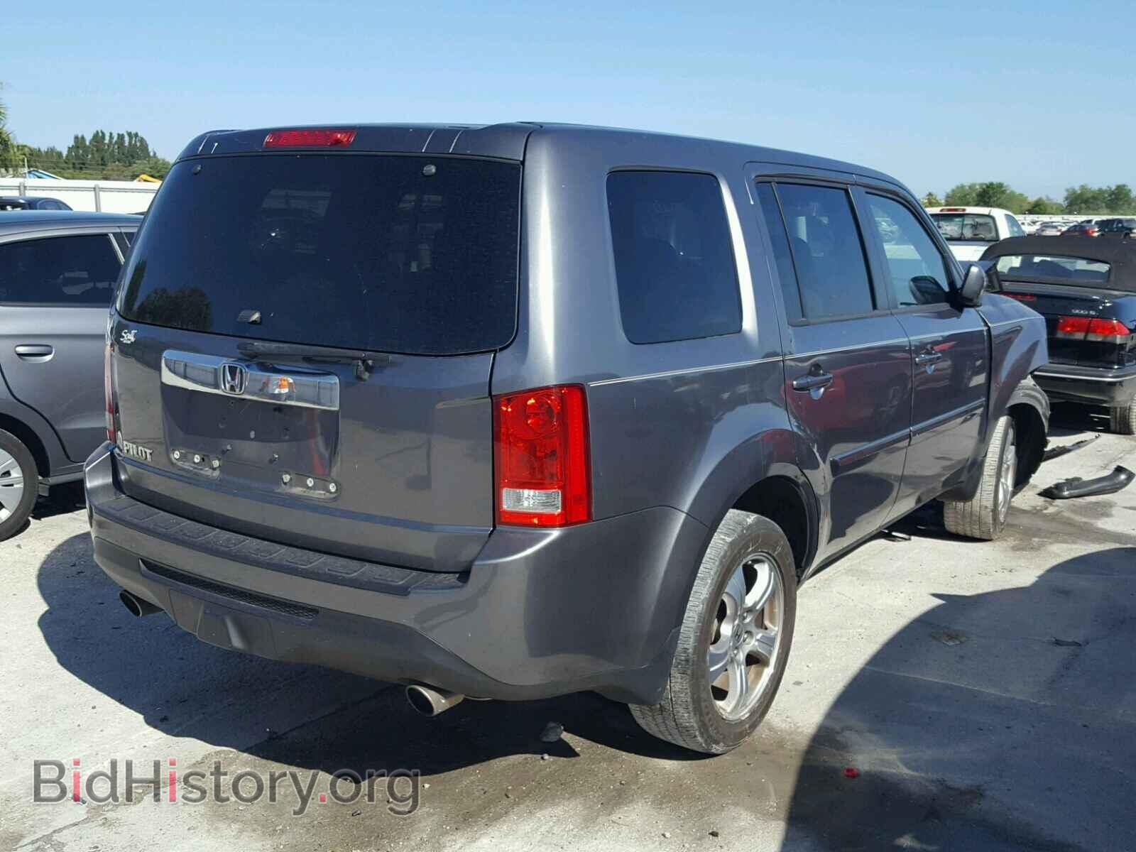 2013 HONDA PILOT - VIN: 5FNYF3H4XDB021651 - Фото 4