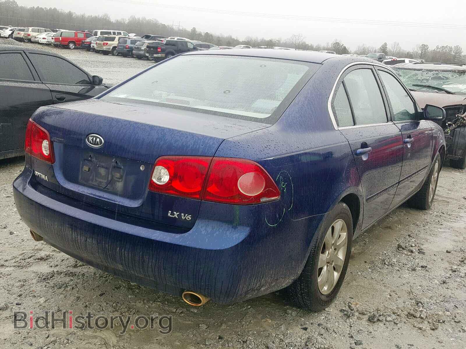 2006 KIA OPTIMA - VIN: KNAGE124065032154 - Фото 4