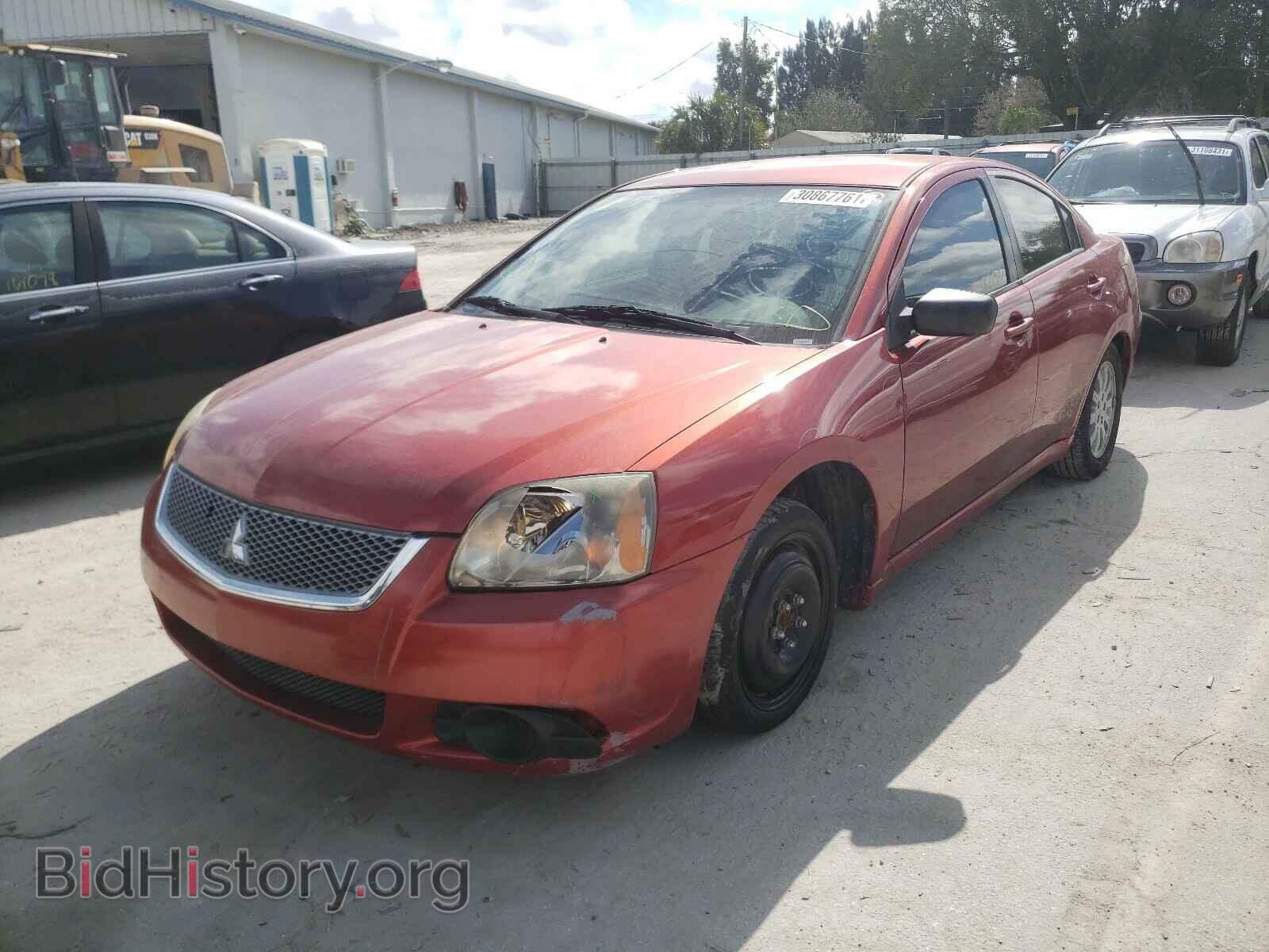 2012 MITSUBISHI GALANT - VIN: 4A32B2FF7CE020356 - Фото 2