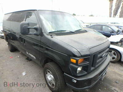 2008 Ford ECONOLINE, черный — VIN 1FTNE14W38DA60502, Copart