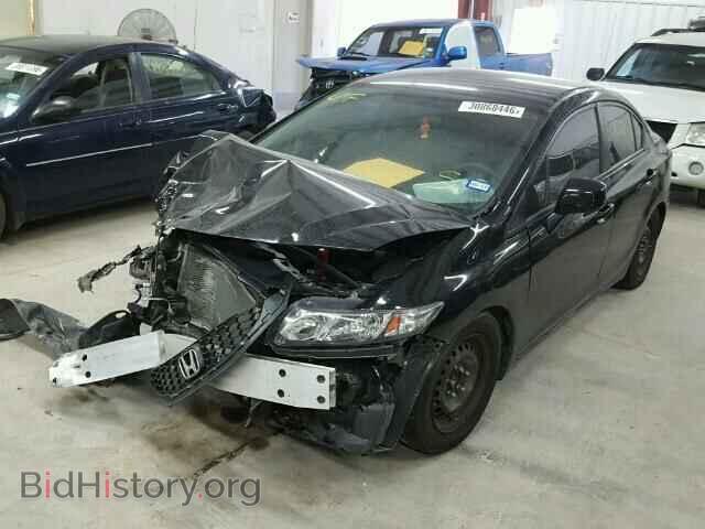 2013 HONDA CIVIC - VIN: 2HGFB2F55DH301417 - Фото 2