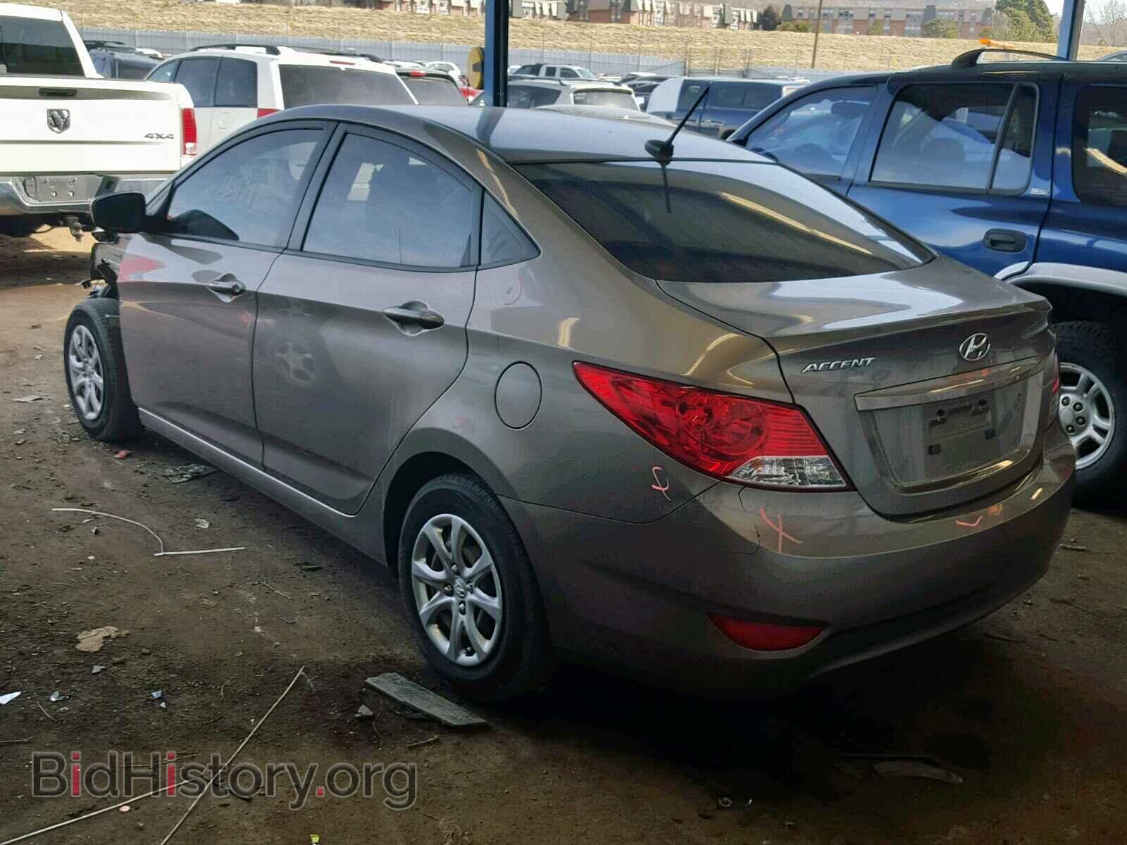 2013 HYUNDAI ACCENT - VIN: KMHCT4AE4DU461797 - Фото 3