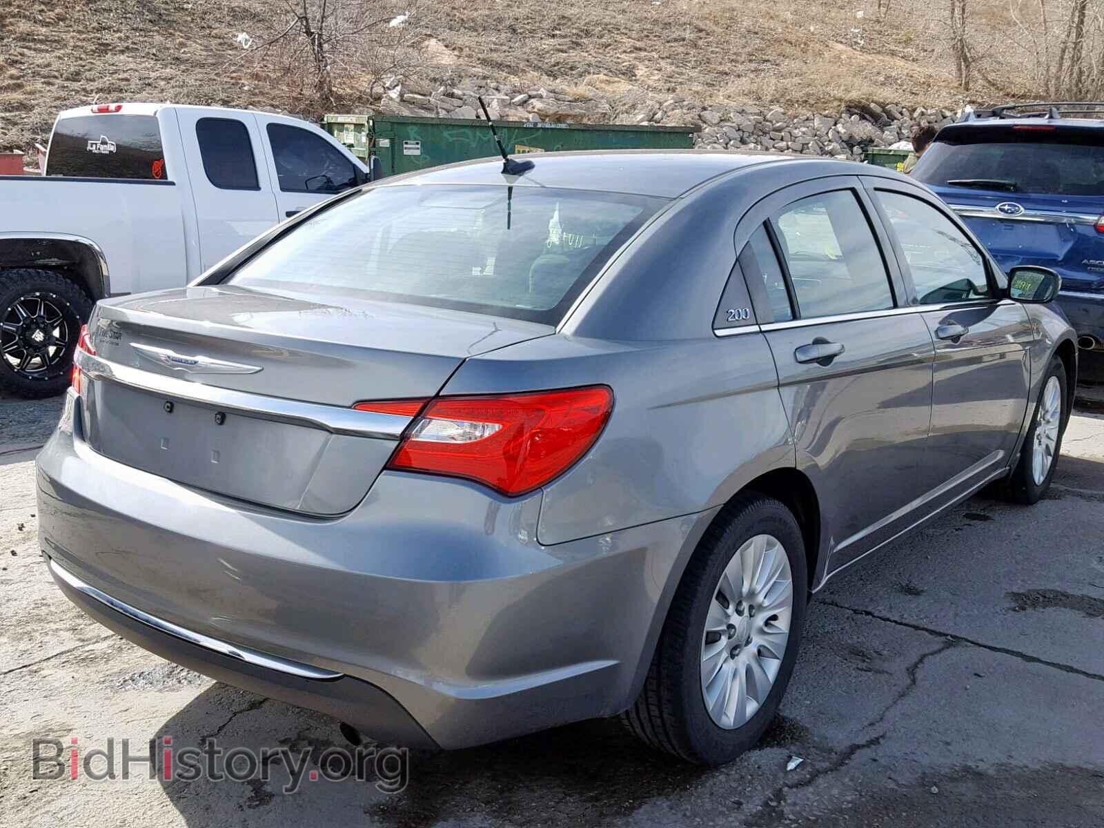 2012 CHRYSLER 200 - VIN: 1C3CCBAB5CN169166 - Фото 4