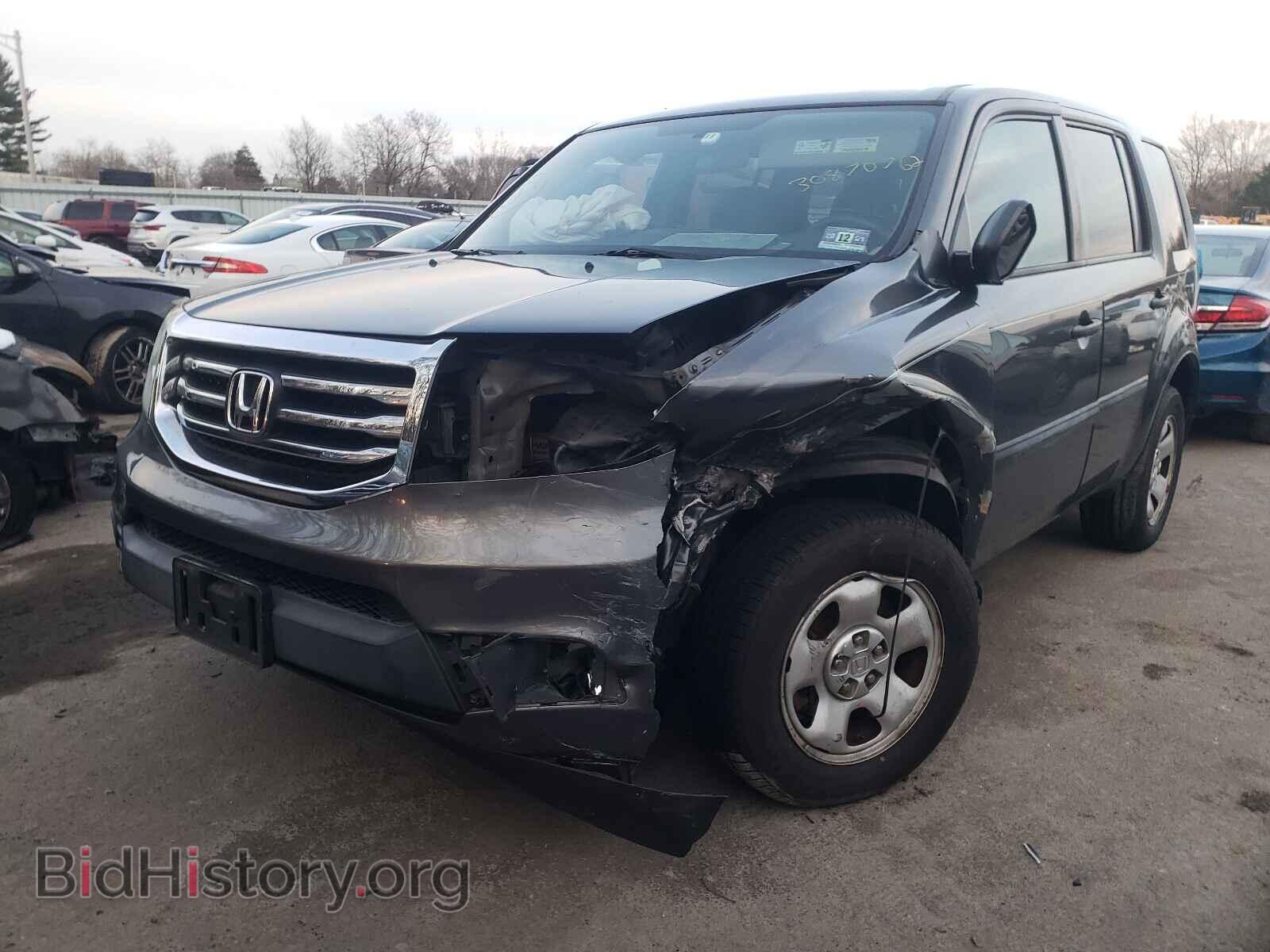 2013 HONDA PILOT - VIN: 5FNYF4H26DB002390 - Фото 2