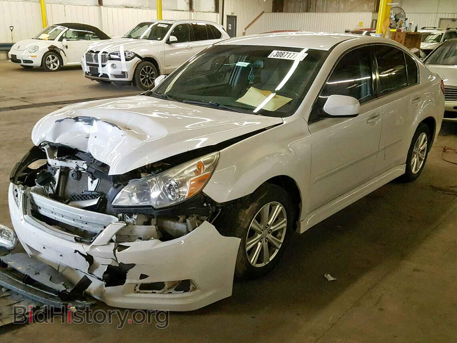 2012 SUBARU LEGACY - VIN: 4S3BMCB62C3012301 - Фото 2