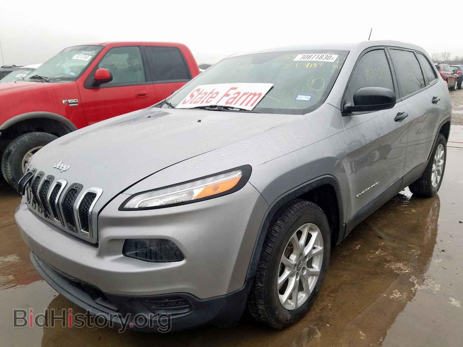 2015 JEEP CHEROKEE - VIN: 1C4PJLAB0FW531721 - Фото 2