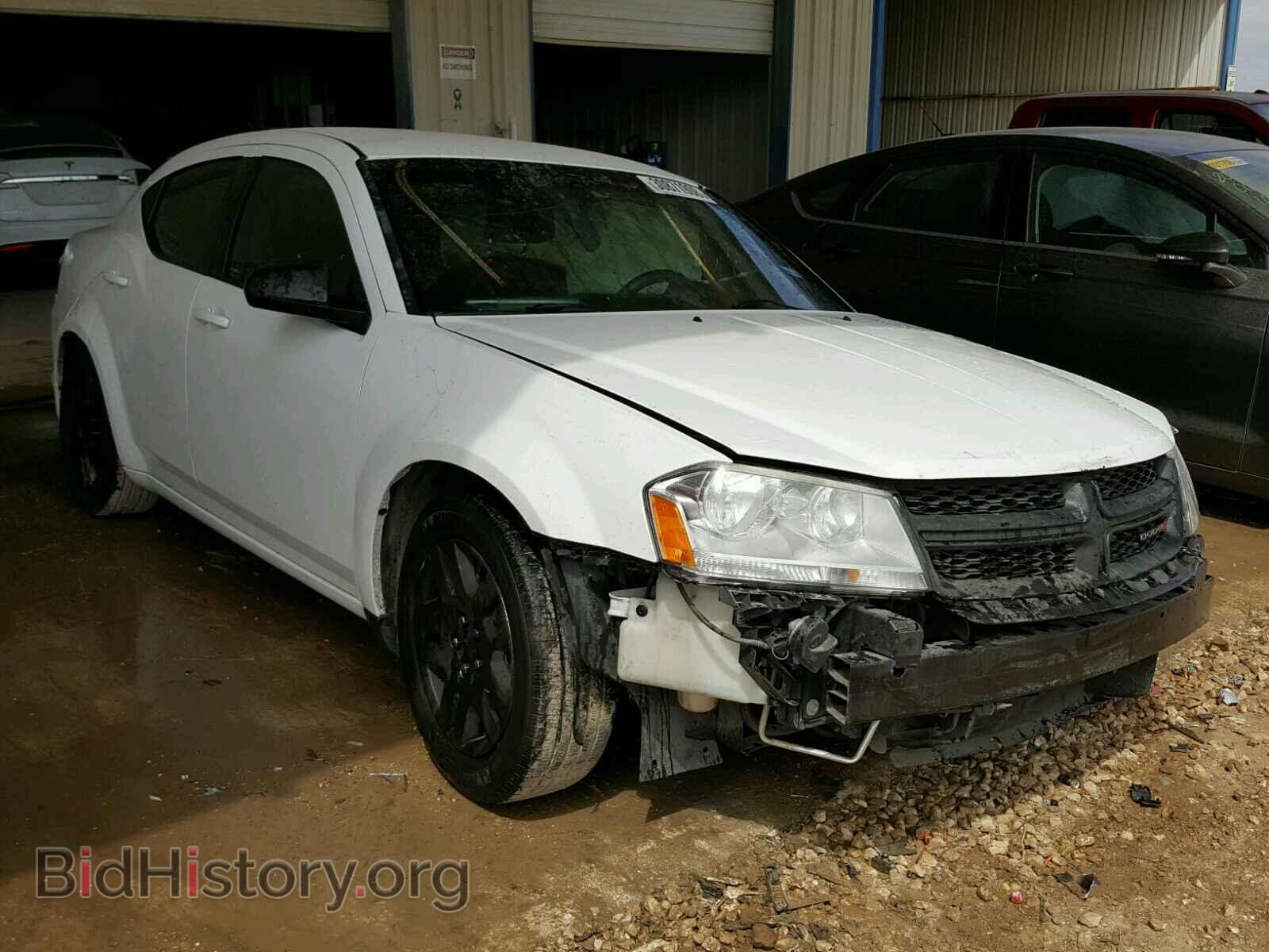Photo 1C3CDZAB0EN143681 - DODGE AVENGER 2014