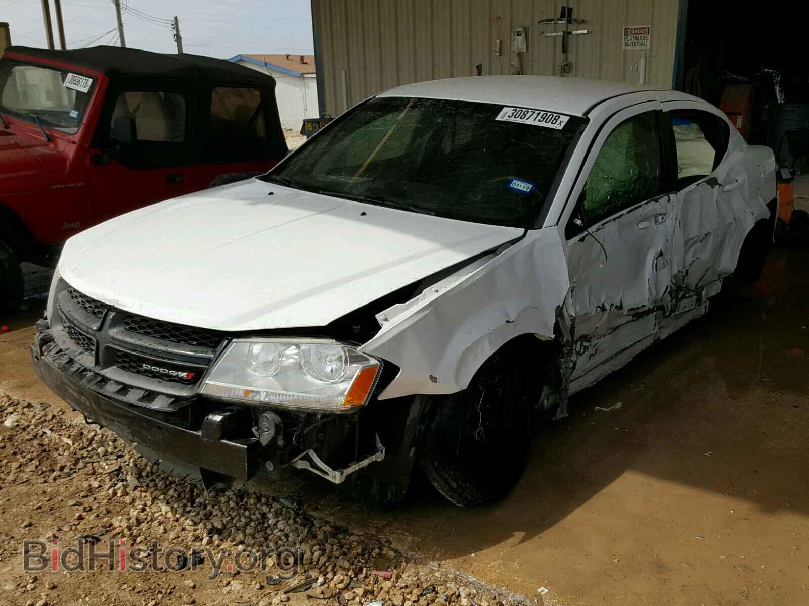 2014 DODGE AVENGER - VIN: 1C3CDZAB0EN143681 - Фото 2
