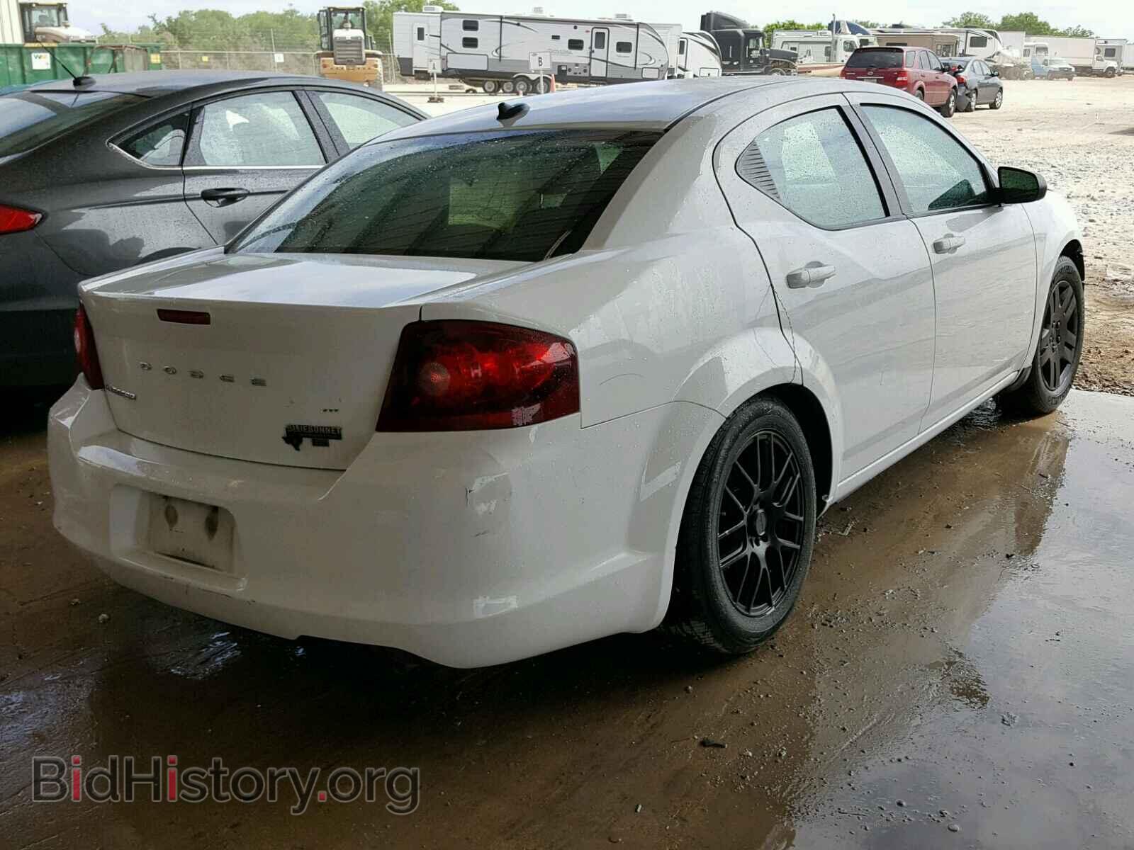 2014 DODGE AVENGER - VIN: 1C3CDZAB0EN143681 - Фото 4
