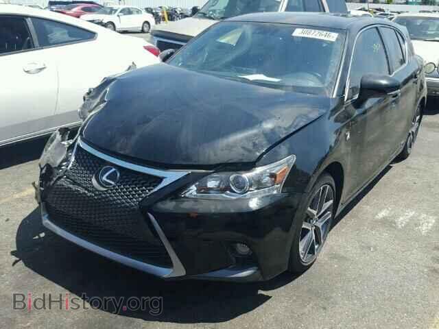 2014 LEXUS CT 200 - VIN: JTHKD5BH7E2186580 - Фото 2